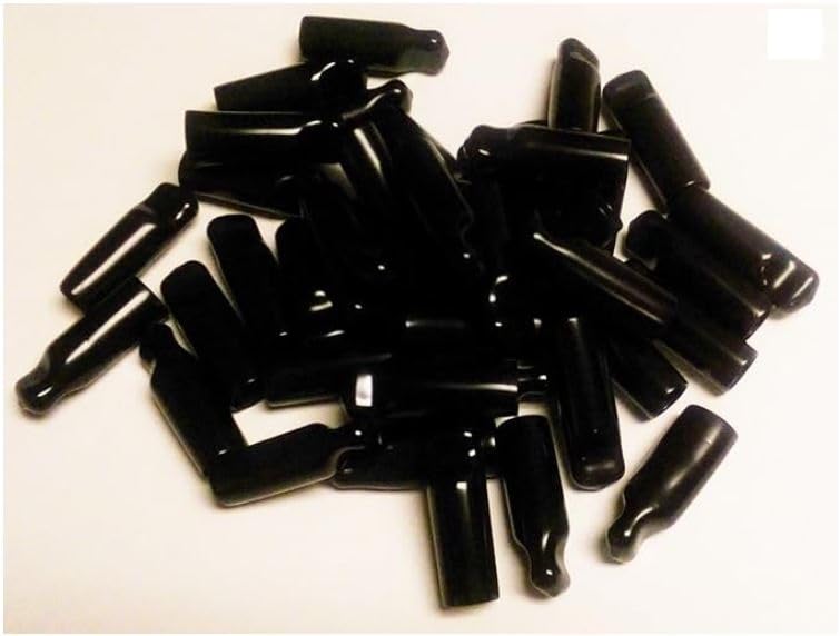 Brew-Control's - Beer Tap Cover Keg Cap Rubber Draft Faucet Soother Nipple Sanitary Covers (50 Pack), Black - size: 50 Pack