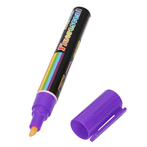 Bee Queen Marker Pen Water Based Paint Tool 8 Colors for Beekeeping Queen Detection with Easy Wipe Off (Purple) - color: Purple