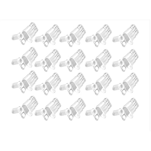 20Pcs Bees Catcher Cages Isolator Clip Queens Protective Cover for Quick Isolation Enduring Protective Cover for Indoor Home Outdoor Breeding Cage Box