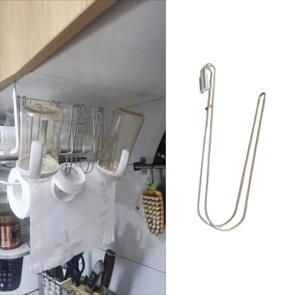 Bottle Drying Rack with Hanging Hook Attachment to Dish Drying Rack Space Saving Baby Bottles Holder Dryer for Kitchen Sink Caddy Organizer Cups Glass Tumblers Wine Decanter Mugs Mason Jars