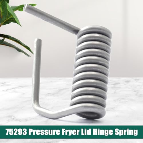 YUXIVCNE 75293 Pressure Fryer Spring Replacement for Henny Penny Fryer 500 600 CFA-500 CFA-600 Parts Replace 16108, Lid Hinge Spring Coil for Gas/Electric Fryer