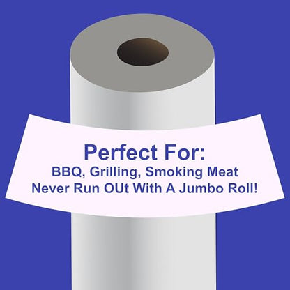 White Freezer Paper 18 inch x 175 feet, 2” Core, 1 Roll, 40lb. Big Tex by ALLIANCE – Food Grade Paper W/Side Cutter, Made in the USA
