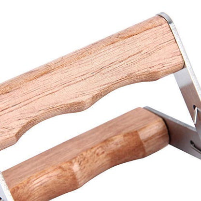 Frame Grip 2 Pcs Beekeeping Grip 5.1" X 5.1" Frame Lifter with Wooden Handle Beekeeping Equipment Bee Hive Frame Holder for for Beekeeper (Wooden Handle)