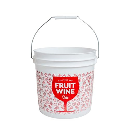 Craft A Brew - Fruit Wine Making Kit - Easy for Beginners - At Home Wine Making Kit - Includes Ingredients & Reusable Equipment - Use Any Fresh, Frozen or Fruit Juice - Makes Up to 20 1-gallon Batches - style: Fruit Wine Making Kit