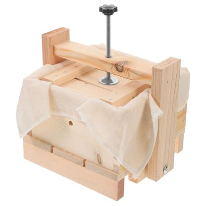 PRETYZOOM Tofu Press Mold 6.69X6.69X3.74In Household Tofu Maker and Cheese Making Supplies for Diy Homemade Soybean Curd and Cheese