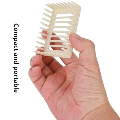 6 Pcs Queen Bee Cage Plastic Beekeeping Rearing Box for Isolation Queen Bee Transporting Catcher Tool