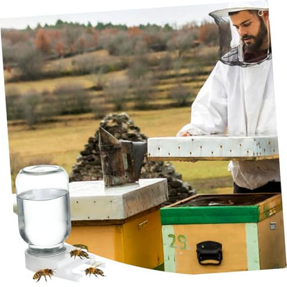 Water Feeder Lid for Beehive Entrance - Durable Beekeeping Feeder Accessory for Honeybee Watering Easy to Install Beekeeper Tool for