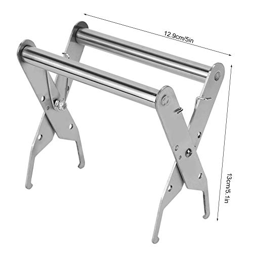 Bee Frame Grip, Secure Frame Removal, Beekeeping Tool, Stainless Steel Construction with Ergonomic Handle for Hive Inspe