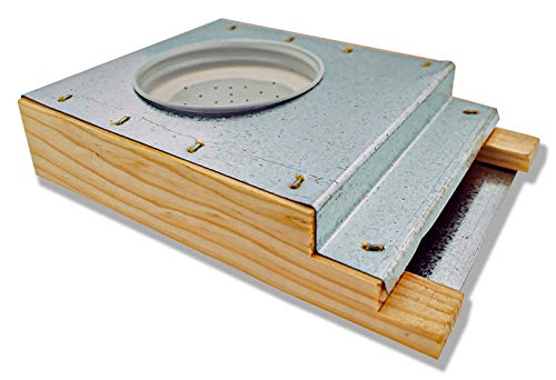Bee Feeder | Feed Your Honey Bees in Cold Weather | Works with Standard Mason Jar