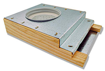Bee Feeder | Feed Your Honey Bees in Cold Weather | Works with Standard Mason Jar