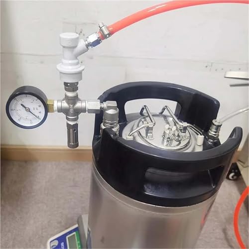 Conical to Corny Keg Pressure Transfer Kit - Oxygen-Free Closed System for Beer Transfer from Fermenter to Keg