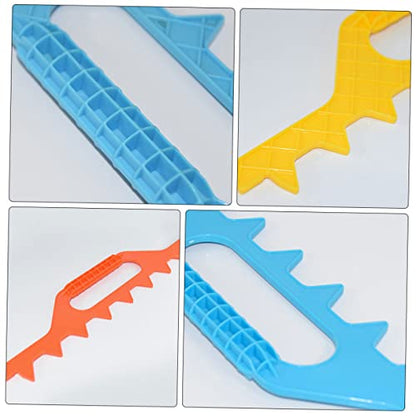 MERRYHAPY Beekeeping Spacer Tool Beehive Frames Distance Rake Plastic Measuring Rake for Beehive Frames Random