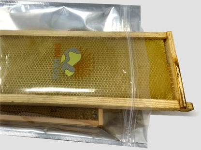 SunVara Bee Storage Beehive Frame Honeycomb Resealable Bag Reusable Beekeeping Equipment For Bee Hive Frame 10 Bags