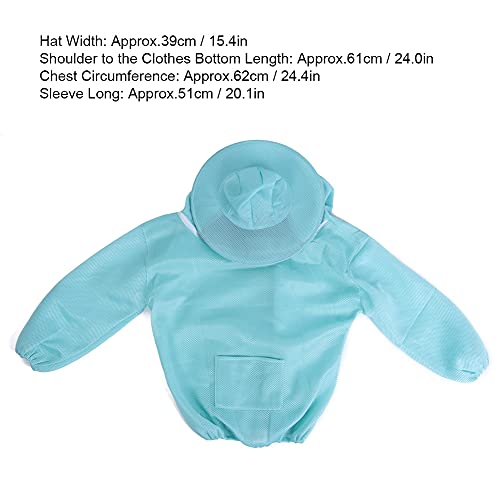 Cool Beekeeping Jacket Mesh Veil Beekeeper Suit Prevent Bee Mosquitos Protect Beginner Air Mesh