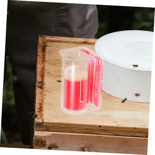 Queen Marking Bottle Reusable Plastic Beekeeping Tool for Hive Management Leak-Resistant Cap Easy Beekeepers for Queen Identification