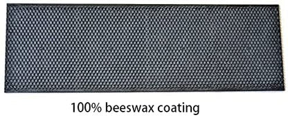 BEEXTM Beehive Waxed Coated Foundation Sheet Beehive Foundation Sheets Plastic Bee Foundation for Bee Frames Waxed Foundation Sheet Medium Bee Foundation 10 Sheets