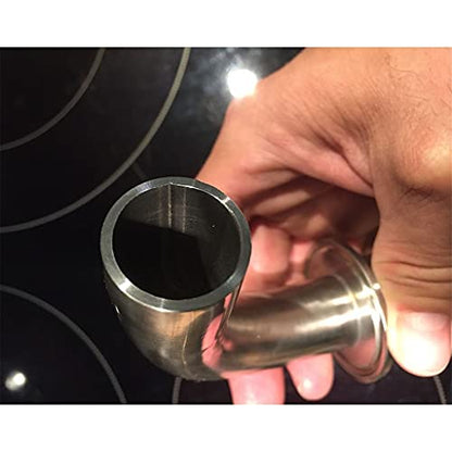 1"/1.5" Tri Clamp Pickup Tube, Stainless Steel 304 Homebrew Kettle Conical Fermenter Accessories for Bar, 1pcs