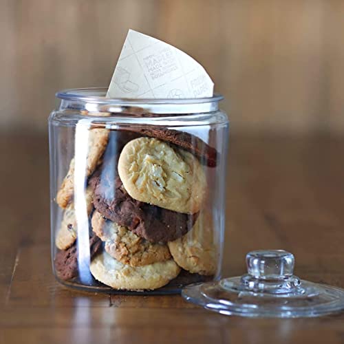 FRESHPAPER Keep Baked Goods Fresh, 8 Reusable Food Saver Sheets for Bread, Bagels, Muffins, Cookie Storage, Healthy Meal Prep, BPA Free, 1 (8 Sheet) Packs, Made in The USA
