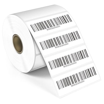 L LIKED 3" x 1" Thermal Labels, Blank Removable Labels with No Residue, Water and Oil Resistant, Use for Both Home and Office (1 Roll, 1400 Labels) - size: 1x3-1400