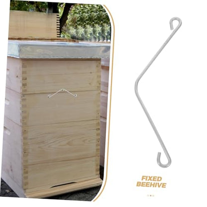 TOYANDONA 10pcs Beehive Frame Spring Clamp Connectors Beehive Frame Holder Spacer for Beekeeping Tools Sturdy Connection Accessories - size: 14.50X4.00X0.30CM