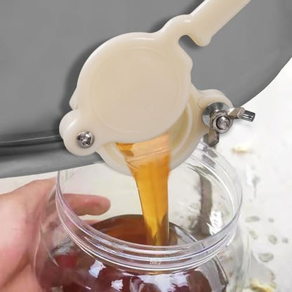ZffXH 3/5/10 Pcs Beekeeping Honey Bucket Valve, Honey Bucket Spout Gate, Honey Bee Gate Valve for 5 Gallon Bucket