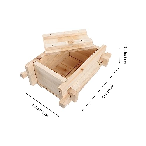 Tofu Maker Mold Wooden Tofu Press and Cheese Capacity Design for Easy Pressing and Diy Enthusiasts