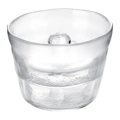 Glass Pickle Jar with Weight Lid Fermentation Kimchi Storage Pickle Pot Container for Sauerkrau Fruit Preservation, 1Pc Height 9.6cm