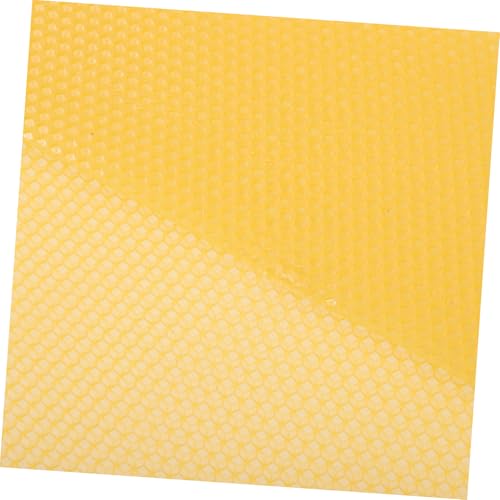 30pcs Hive Basics Beehive Wax Foundation Sheets Beehive Accessories Easy to Use Natural Beeswax for Beekeeping DIY Projects