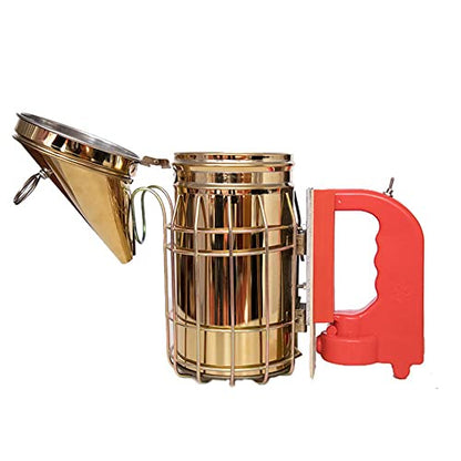 Electric Version Stainless Steel Bee Hive Smoker with Heat Shield, Beekeeper Dedicated Smoked Bee Beekeeping Equipment - color: Charging