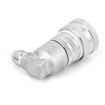 Tbest Stainless Steel Lock Keg with Mfl Fitting | 4 inch Gas Corny Fitting, Stainless Steel Body, Homebrew Beer Dispensing, Compatible Standard Co2 Systems