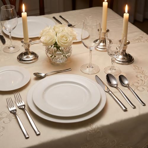 12 Pieces Stainless Steel Dinner Spoons