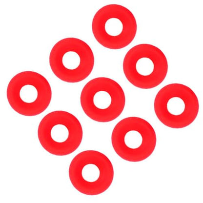 25Pcs Red Silicone Gaskets, Flip Top Bottle Seals for Home Brew Beer, with Premium Leak Proof Design for GROLSCH Swing Top Bottles