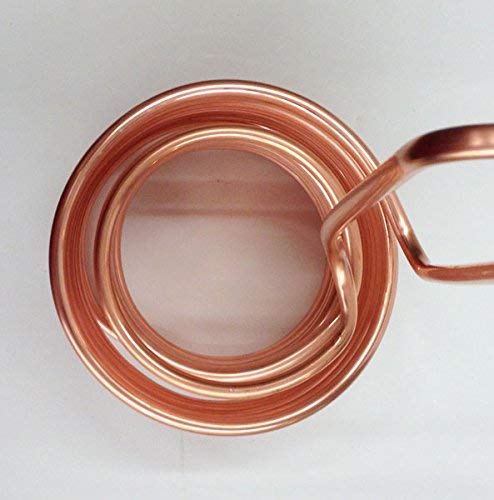 Quick Chill Double Coil Immersion Chiller with 3/8" Tubing, Copper