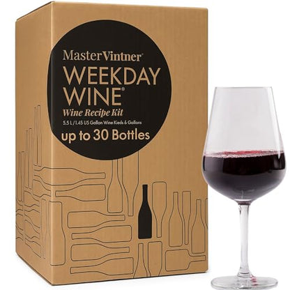 Master Vintner - Beginner Weekday Wine Making Kit Pinot - Noir - color: Pinot Noir