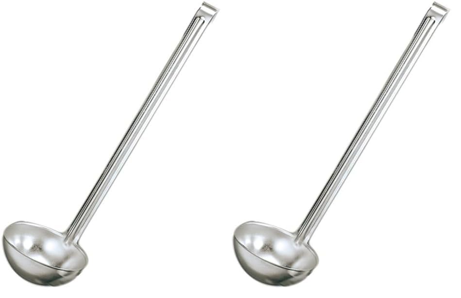 American Metalcraft 6 Oz. 1-Piece Ladle, Stainless Steel (L1106) (76275) (Pack of 2) - size: 6 oz. (Pack of 2)