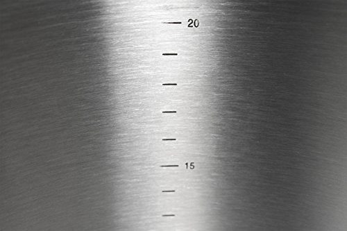 Northern Brewer - MegaPot Stainless Steel Brew Kettle with Volume Markings (20 Gallon w/Valve and Thermometer) - size: 20 Gallon