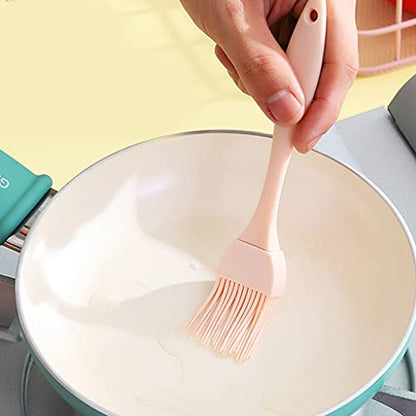 Silicones Pastries Brush Oil Butter Basting Brush for BBQ Cooking Baking Silicones Basting Pastries Brush