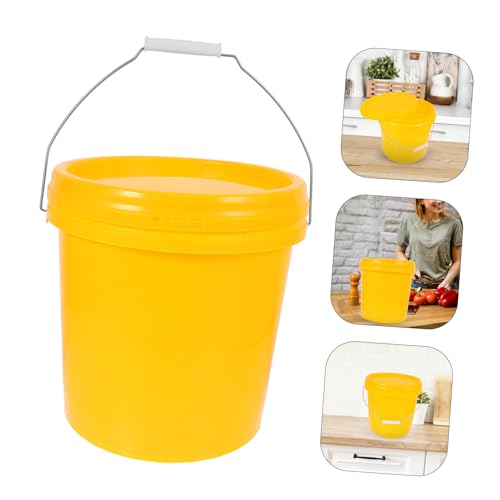 Food Grade Fermentation Pail Airtight Lid Portable Brewing Bucket for Wine Beer and Yogurt Home Storage Container for Fermenting