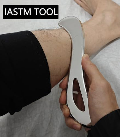 Muscle Scraper Stainless Steel IASTM Massage Tools Set,Gua Sha Scraping Tools for Physical Therapy(3pcs) - style: GYX COELE-02