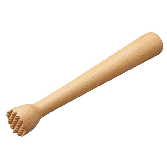 Wooden Muddler for Cocktails 10 Inch, Home and Bar Muddler for Mojitos, Fruit Drinks, Sturdy Wood, Professional Bar Tool - color: 1pack
