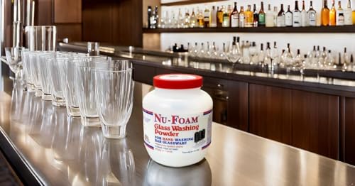 Nu-Foam Glass Washing Powder (100 Packets) - style: 100 Packets