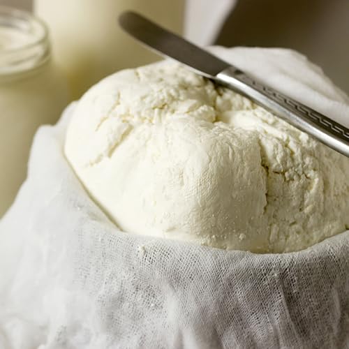 SEWACC 10pcs Pure Cotton Cheesecloth Filter Cloth 40x40cm Reusable Muslin Strainer Fabric for Home Cooking, Tofu Making, Juicing and Butter Straining