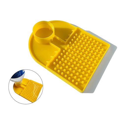 40pcs Bees Water Feeder Entrance in Beehive Feeding Internal Mineral Bottle Adaptor Anti Drowning Beekeeping Supplies