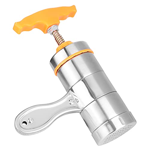 Zerodis Portable Stainless Steel Honey Extractor Mini Honey Squeezer Squeezing Tool Beekeeping Tool Stainless Steel Honeycomb Spinner Crank Beekeeping Extraction Apiary