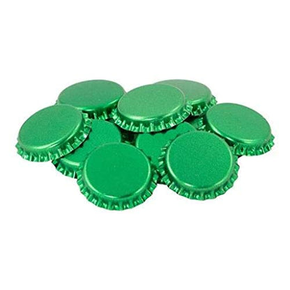 Bottle Caps - Green (50 Caps)