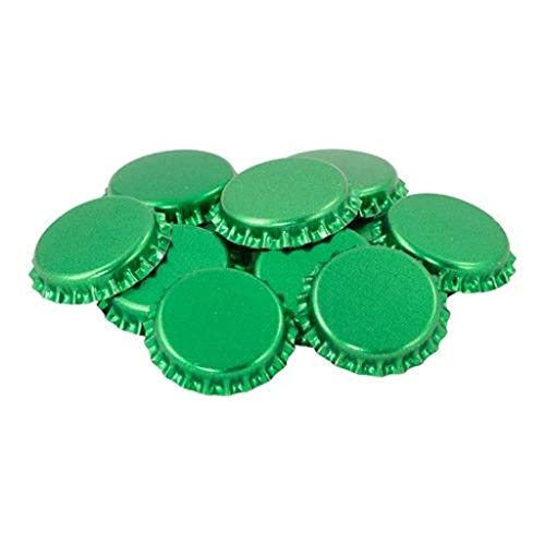 Bottle Caps - Green (50 Caps)