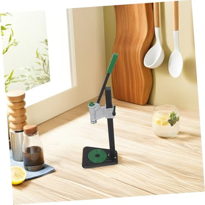 Toyvian Manual Beer Bottle Capper Bench Crown Capper for 26mm/29mm Caps with Adjustable Height 7.8"-18.3" Handheld Sealing Tool for Home Brewing and Soda Bottling