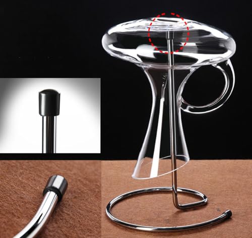 Decanter Dryer Drainer Stand Rack for Glass Wine Decanter (Rack Type)