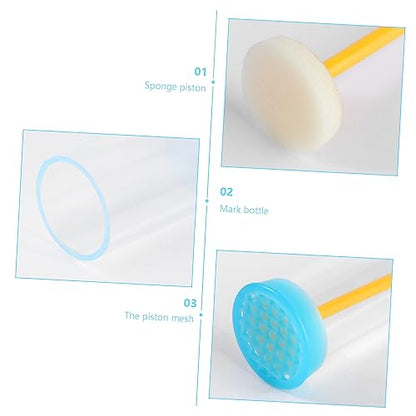MERRYHAPY 2pcs Practical Beekeeping Tool Marking Bottle Plastic Sponge Markers Bee Bottle Random Color