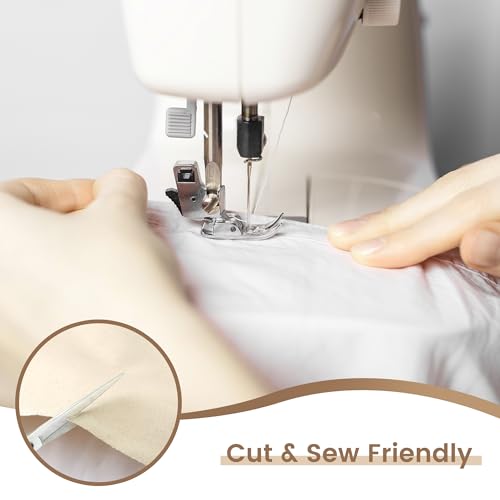 KUUP 100% Cotton Muslin Fabric, 63" Wide, 1/2/3/5 Yards, Natural Unbleached Muslin Fabric by Yard, Light Weight Soft Breathable Cotton Fabric for Sewing Embroidery, Garments, Crafts, Binding - color: Natural, size: 63-2 Yards